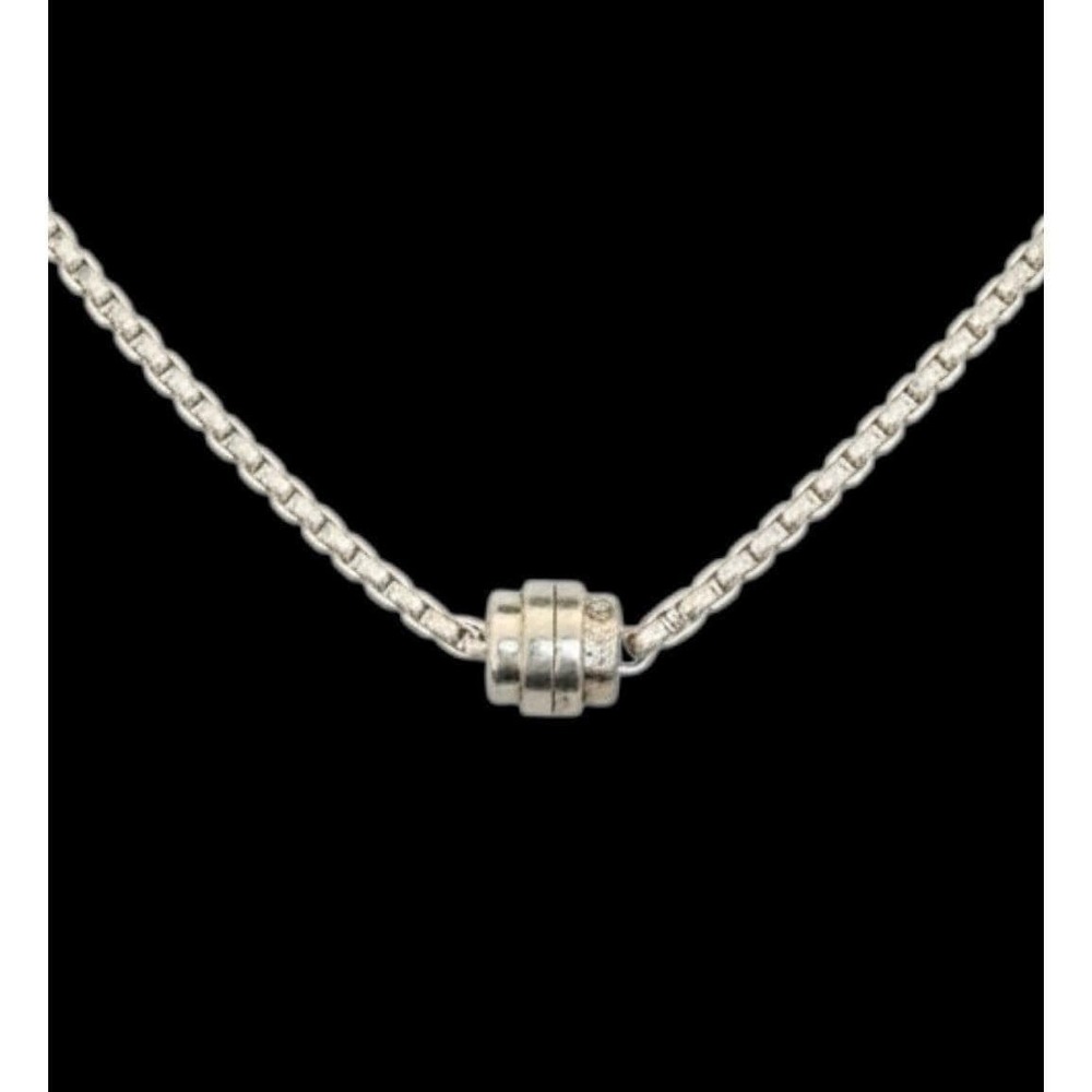 ESPO SIG 925 Sterling Silver 24" Heavy Designer Necklace 43.5g Signed